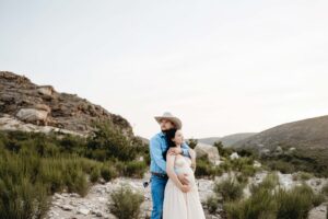 Carlsbad New Mexico Maternity Session Desert Western Boho